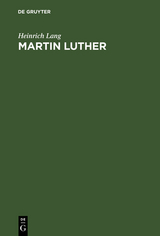 Martin Luther - Heinrich Lang