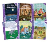 Jolly Phonics Folktales Purple Readers (Level 5) Complete Set (1-6) - Wernham, Sara
