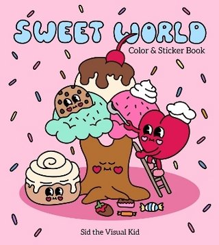 Sweet World Color & Sticker Book