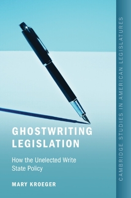 Ghostwriting Legislation - Mary Kroeger