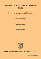 Vier Erz&auml;hlungen -  Herrand von Wildonie
