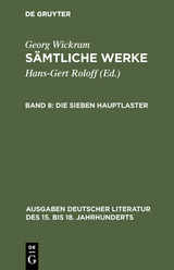 Die sieben Hauptlaster - Georg Wickram