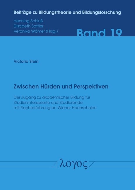 Zwischen H&uuml;rden und Perspektiven - Victoria Stein