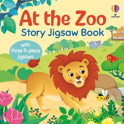 At the Zoo Story Jigsaw Book - Sam Taplin