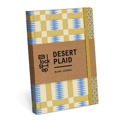 From the Block Shop Studio: Desert Plaid Journal - Block Shop