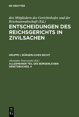 Allgemeiner Teil des B&uuml;rgerlichen Gesetzbuches, 4 - 