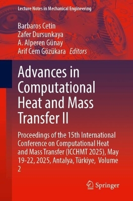 Advances in Computational Heat and Mass Transfer II - 