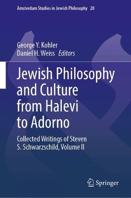 Jewish Philosophy and Culture from Halevi to Adorno