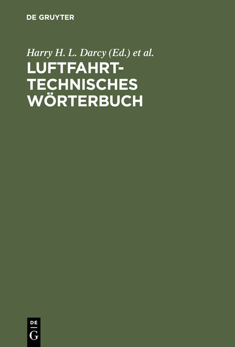 Luftfahrttechnisches Wörterbuch - 