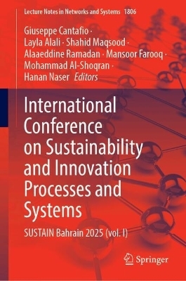 International Conference on Sustainability and Innovation Processes and Systems