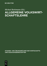 Allgemeine Volkswirtschaftslehre - 