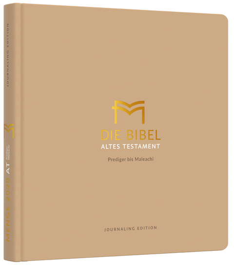 Menge 2020 (Bibel) AT &ndash; Prediger bis Maleachi &ndash; Journaling Edition