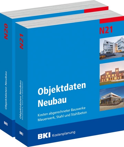 Buchpaket: BKI Objektdaten Neubau N20 + N21 - 