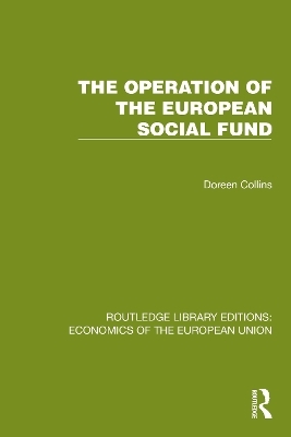 The Operation of the European Social Fund