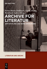 Archive f&uuml;r Literatur - 
