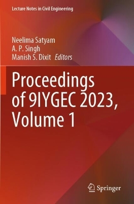 Proceedings of 9IYGEC 2023, Volume 1 - 