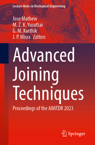 Advanced Joining Techniques