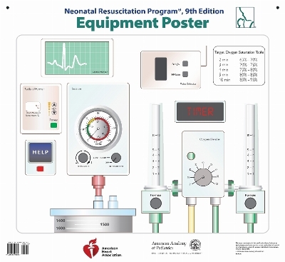 NRP406 NRPEquipment Poster -  American Academy of Pediatrics and American Heart Association