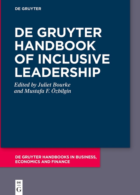De Gruyter Handbook of Inclusive Leadership - 