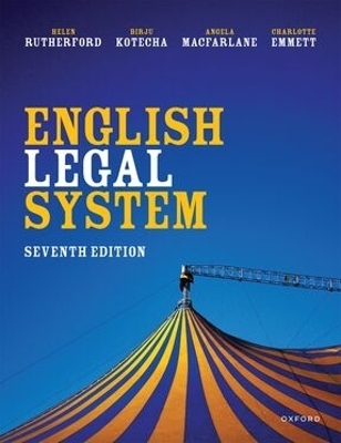 English Legal System 7e - Helen Rutherford, Birju Kotecha, Angela Macfarlane, Charlotte Emmett