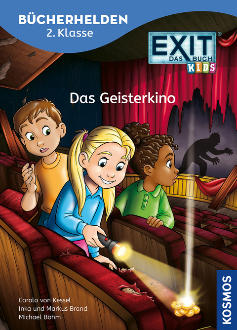 EXIT® - Das Buch, Bücherhelden 2. Klasse, Das Geisterkino - Carola von Kessel, Inka Brand, Markus Brand