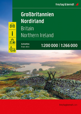 Großbritannien - Nordirland, Autoatlas 1:200.000 - 1:266.000, freytag & berndt - 
