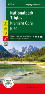 Nationalpark Triglav, Wander-, Rad- und Freizeitkarte 1:35.000, freytag & berndt, WK 5141