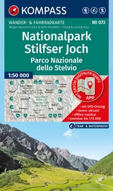 KOMPASS Wanderkarte 072 Nationalpark Stilfser Joch / Parco Nazionale dello Stelvio 1:50.000