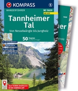 KOMPASS Wanderf&uuml;hrer Tannheimer Tal von Nesselw&auml;ngle bis Jungholz, 50 Touren mit Extra-Tourenkarte - Eva Maria Volgger
