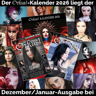 Orkus!-Edition Dezember 2025 /Januar 2026 mit Kalender 2026