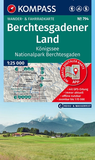 KOMPASS Wanderkarte 794 Berchtesgadener Land, Königssee, Nationalpark Berchtesgaden 1:25.000