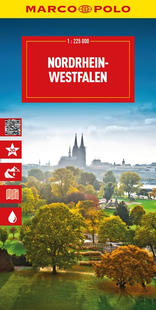 MARCO POLO Reisekarte Deutschland 05 Nordrhein-Westfalen 1:225.000