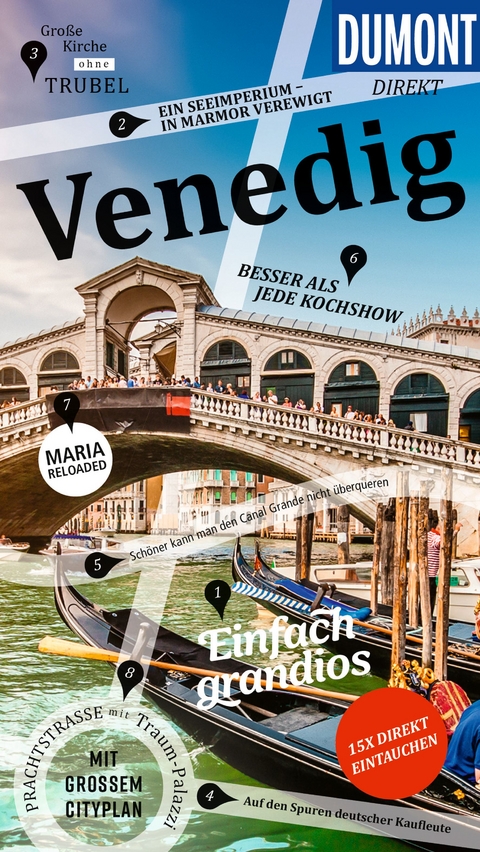 DUMONT direkt Reisef&uuml;hrer Venedig - Gabriella Vitiello, Frank Helbert