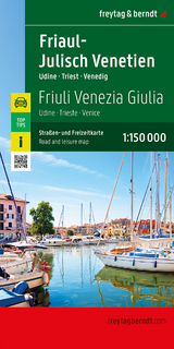 Friaul-Julisch Venetien, Stra&szlig;en- und Freizeitkarte 1:150.000, freytag & berndt