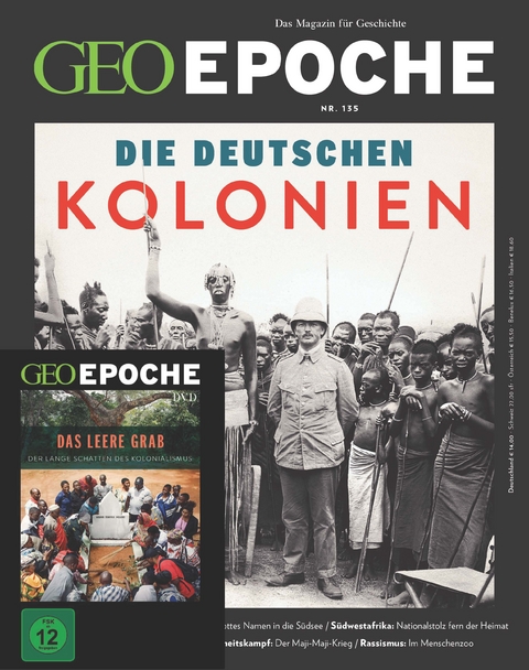 GEO Epoche (mit DVD) / GEO Epoche / GEO Epoche DVD 135/2025 - Die Deutschen Kolonien - J&uuml;rgen Schaefer, Katharina Schmitz
