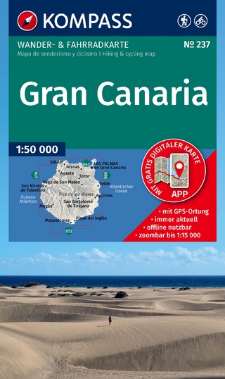 KOMPASS Wanderkarte 237 Gran Canaria 1:50.000