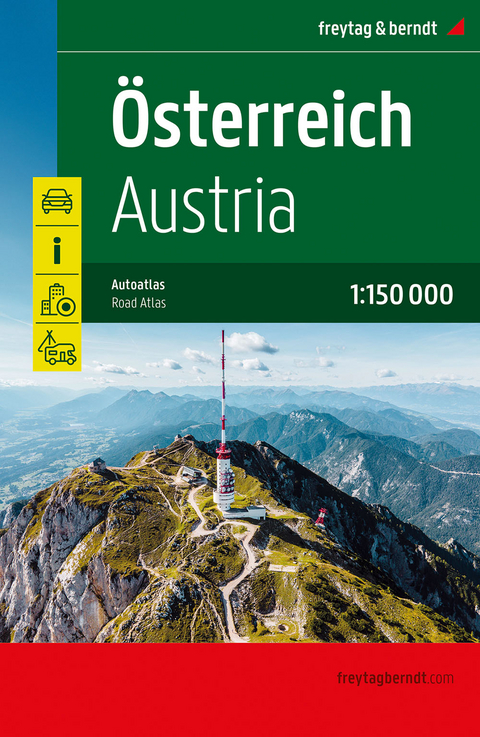 Österreich Supertouring, Autoatlas 1:150.000, freytag & berndt