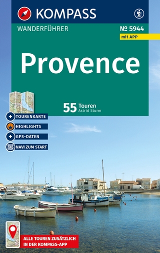 KOMPASS Wanderführer Provence, 55 Touren mit Extra-Tourenkarte