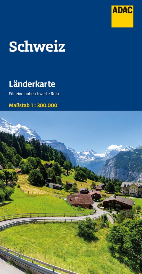 ADAC Länderkarte Schweiz 1:300.000