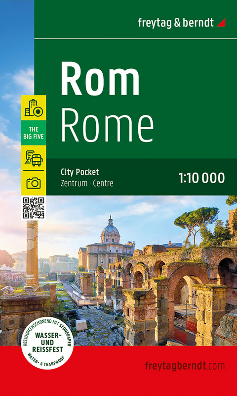 Rom, Stadtplan 1:10.000, freytag & berndt