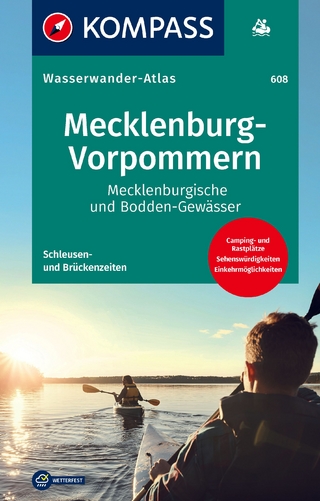 KOMPASS Wasserwanderatlas Mecklenburg-Vorpommern, Mecklenburgische und Bodden-Gewässer