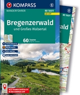 KOMPASS Wanderf&uuml;hrer Bregenzerwald und Gro&szlig;es Walsertal, 60 Touren mit Extra-Tourenkarte - Brigitte Sch&auml;fer
