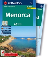 KOMPASS Wanderf&uuml;hrer Menorca, 45 Touren mit Extra-Tourenkarte - Oliver Lair