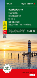 Neusiedler See, Wander-, Rad- und Freizeitkarte 1:50.000, freytag & berndt, WK 271
