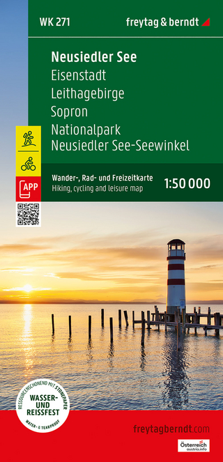 Neusiedler See, Wander-, Rad- und Freizeitkarte 1:50.000, freytag & berndt, WK 271