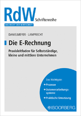 Die E-Rechnung - Danielmeyer, Gregor; Lamprecht, Dirk J.