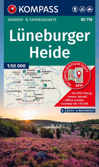 KOMPASS Wanderkarte 718 Lüneburger Heide 1:50.000