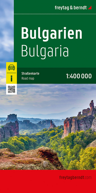 Bulgarien, Autokarte 1:400.000, freytag & berndt