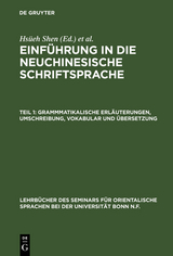 Grammmatikalische Erläuterungen, Umschreibung, Vokabular und Übersetzung - 