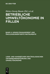 Umweltmanagement und &ouml;kologieorientierte Instrumente - 